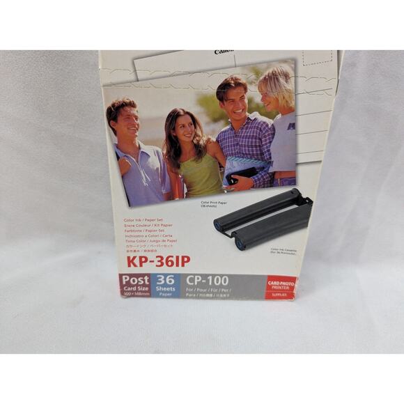 Canon KP-108IP - Color Ink Cassettes + Color Print Paper Set - (KP-36IP x3) NEW - Picture 3 of 12